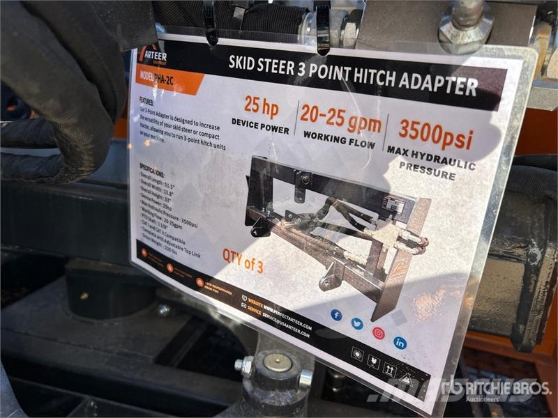 Arteer PHA-2C-3 Skid Steer 3-Point Adapter (Unused) Drugi deli