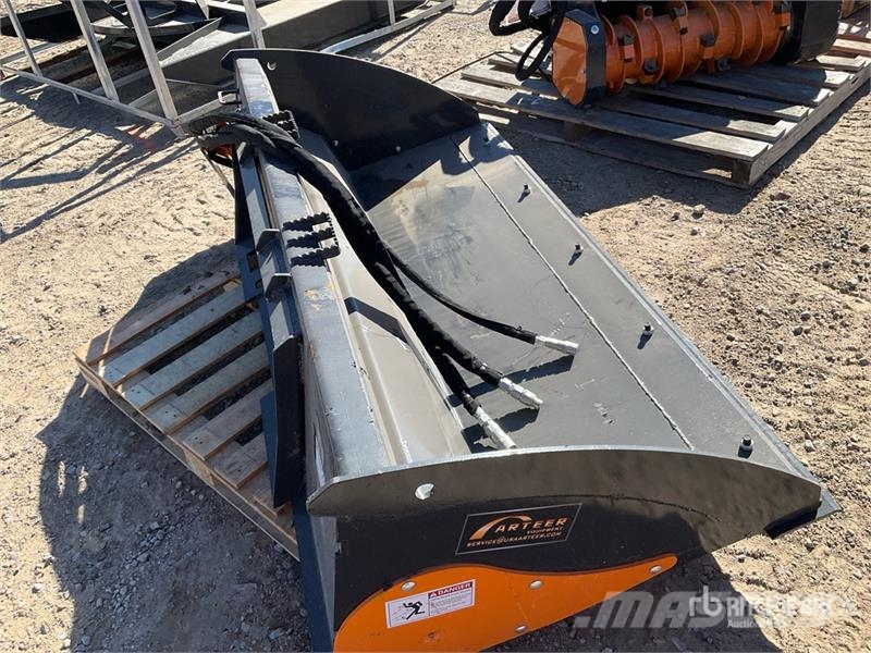 Arteer PRB-78W 78 In Power Rake Skid Steer Bucket (Unused دلاء