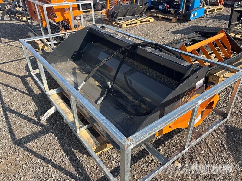Arteer PRB-78W 78 In Power Rake Skid Steer Bucket (Unused دلاء