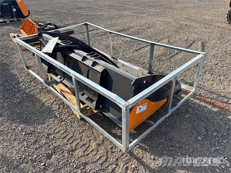 Arteer PRB-78W 78 In Power Rake Skid Steer Bucket (Unused دلاء