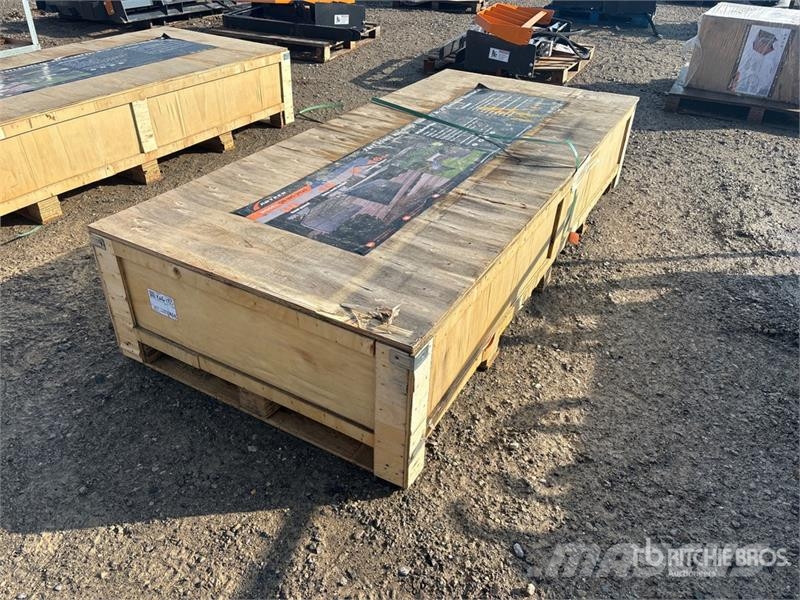 Arteer QB-WG-2020 20 ft x 20 ft All-Steel Carport (Unused 鉄骨建造物