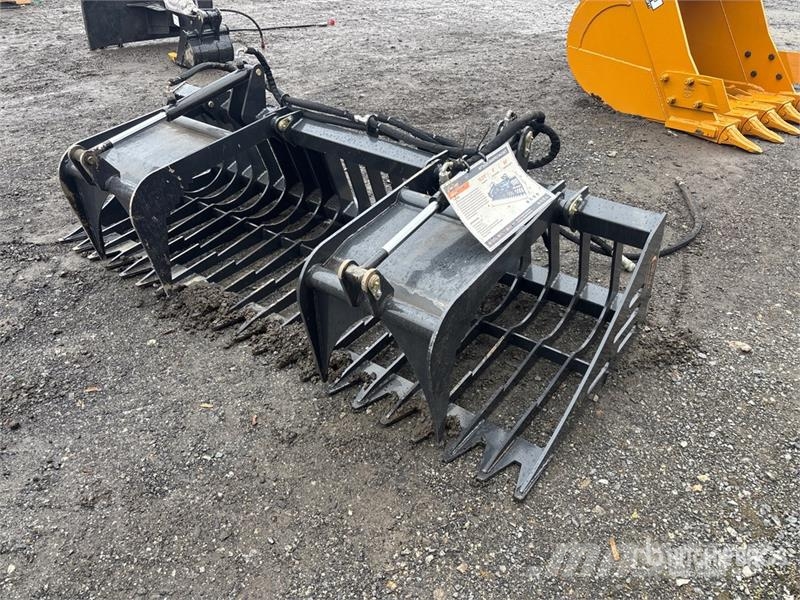 Arteer RGB-84W 84 in Rock Skid Steer Grapple Bucket (Unus 집게