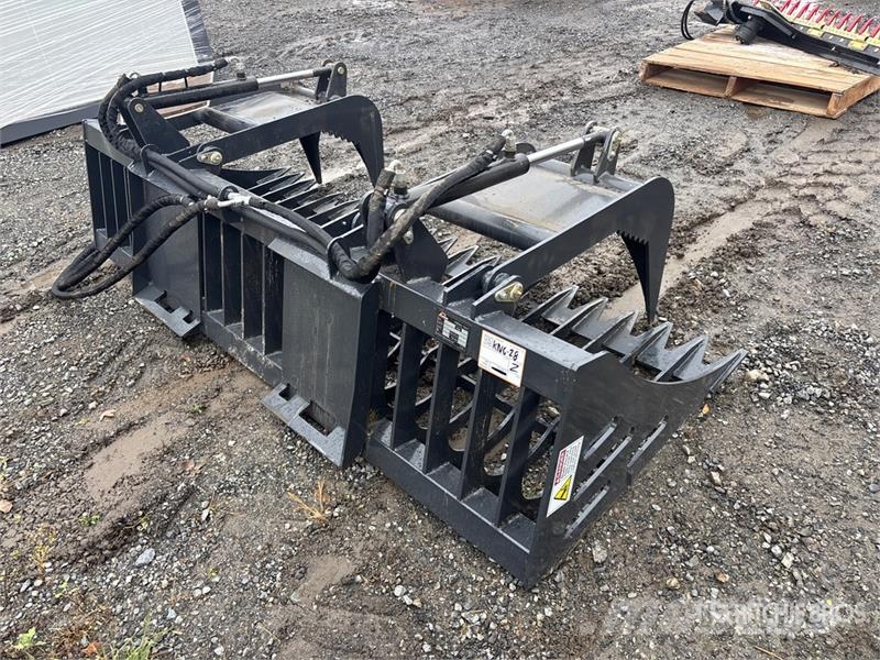Arteer RGB-84W 84 in Rock Skid Steer Grapple Bucket (Unus 집게