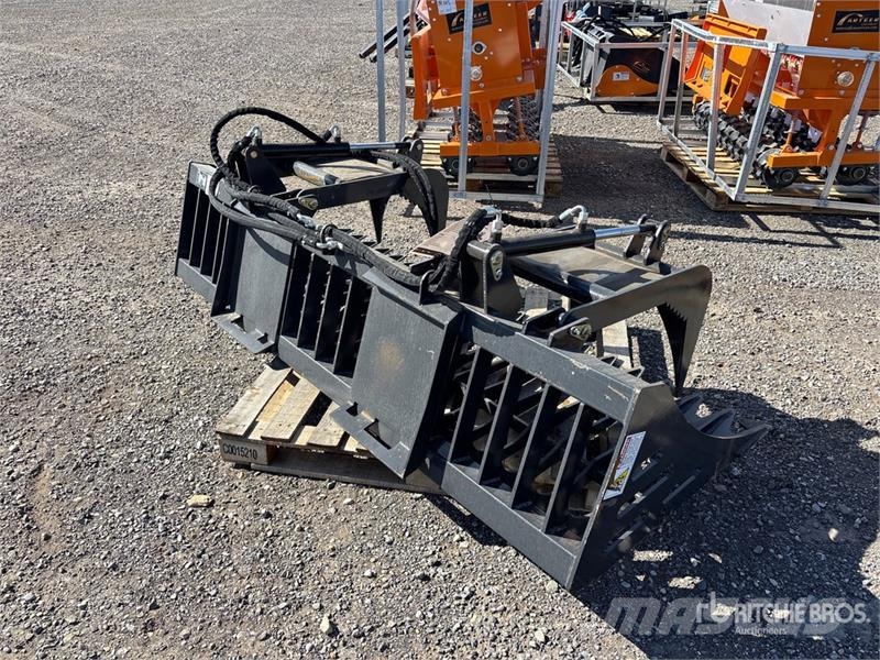 Arteer RGB-84W 84 in Skid Steer Grapple Bucket (Unused) Pinzas
