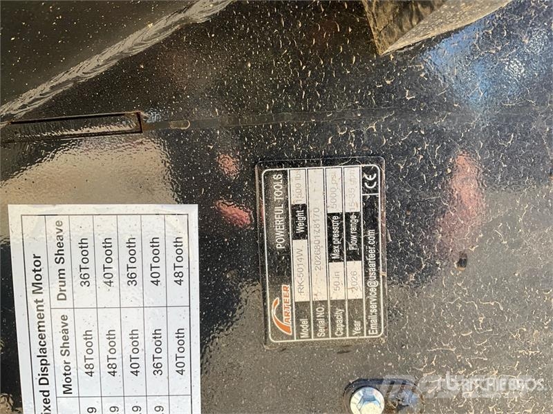Arteer RK-5014W 50 in Skid Steer Mulcher (Unused) Metsamultšerid