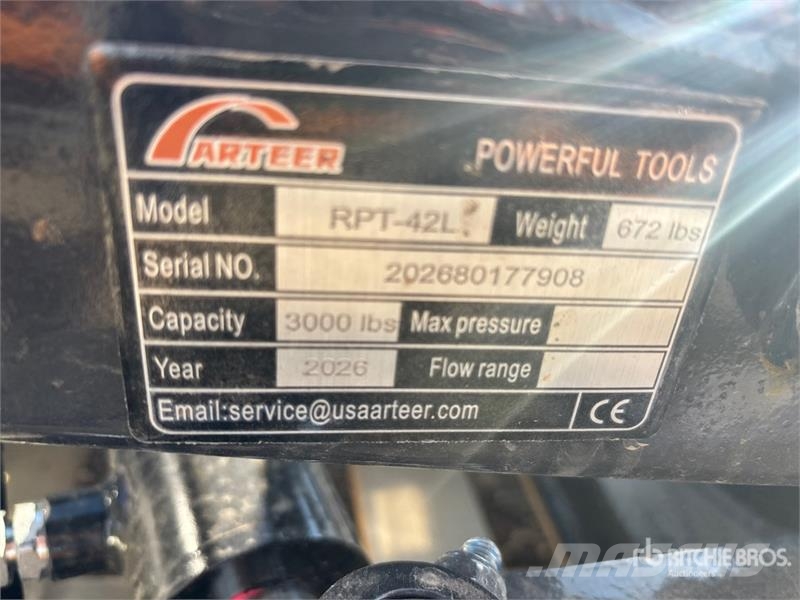 Arteer RPT-42L 60 in Rotating Hydraulic Skid Steer Forks  شوكات