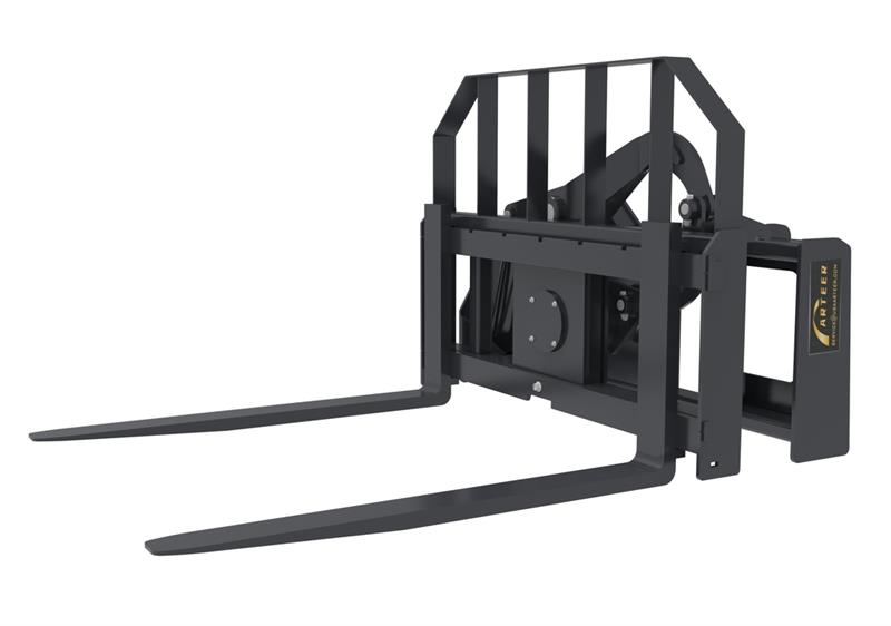 Arteer RPT-42L 60 in Rotating Hydraulic Skid Steer Forks Паллетные вилы для фронтальных погрузчиков