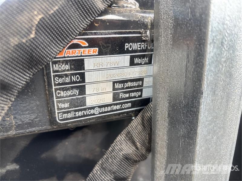 Arteer RR-78W 78 in Skid Steer Root Rake (Unused) Kreiselheuer/-wender