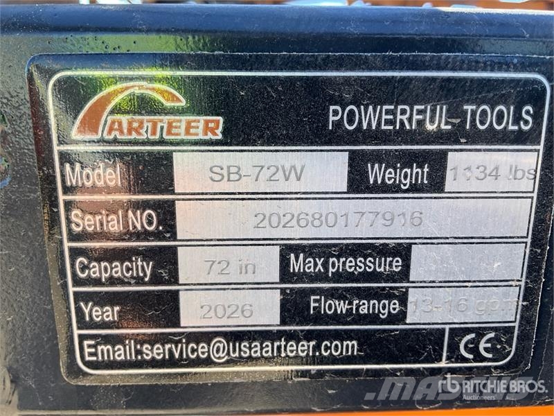 Arteer SB-72W 72 in Skid Steer Screening Bucket (Unused) Korpe za prosijavanje