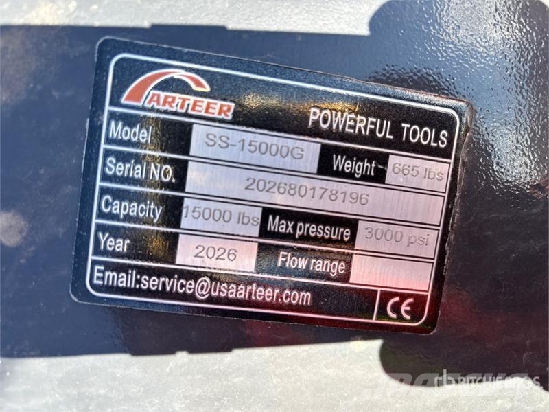 Arteer SS-15000G 15000 lb Skid Steer Logging Winch (Unuse Други компоненти