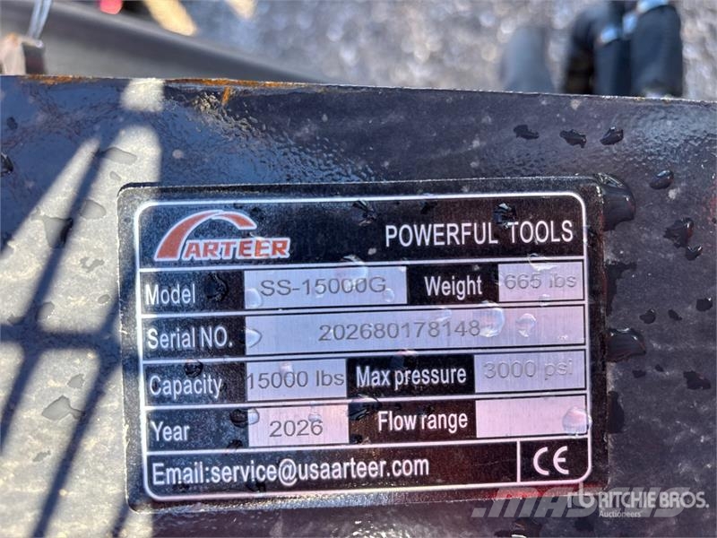 Arteer SS-15000G 15000 lb Skid Steer Logging Winch (Unuse Други компоненти