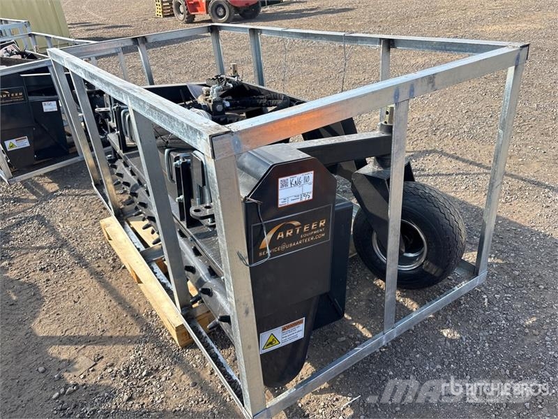 Arteer SSPR-72W 72 in Skid Steer Power Rake (Unused) Obračalniki in zgrabljalniki