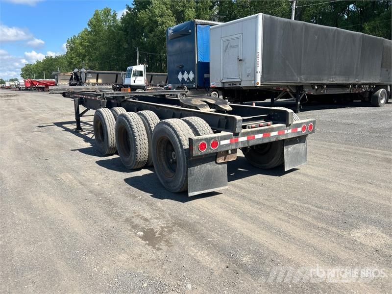 Artisan 20 ft Tri/A Lead Container Trailer Containerhenger