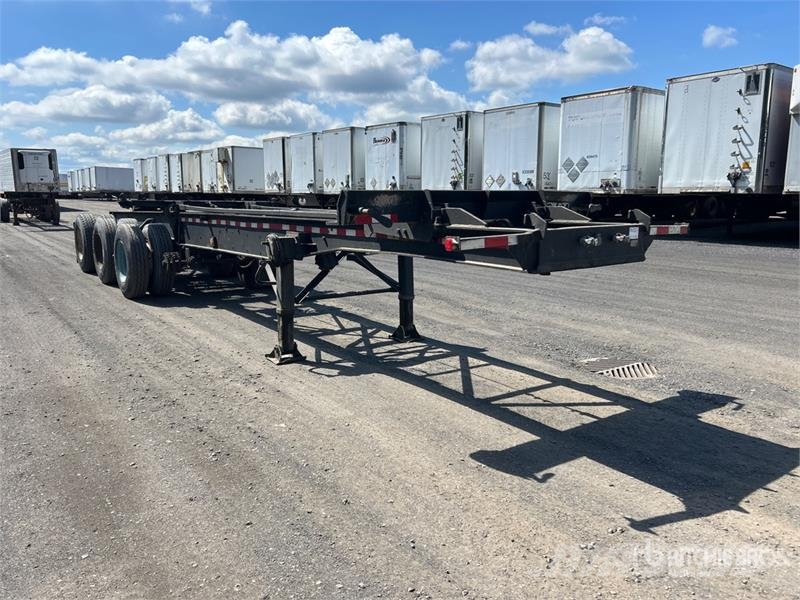 Artisan 20 ft Tri/A Lead Container Trailer Containerhenger