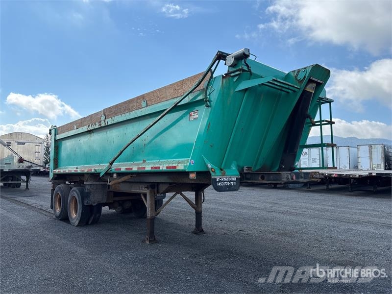  Asetrail 26 ft T/A End Dump Trailer Kipper