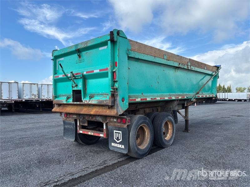  Asetrail 26 ft T/A End Dump Trailer Kipper