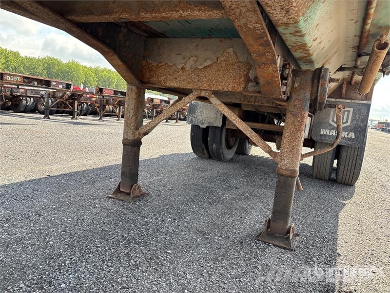  Asetrail 26 ft T/A End Dump Trailer Kipper