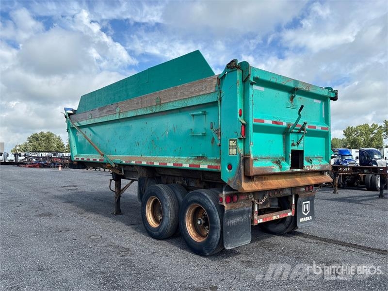  Asetrail 26 ft T/A End Dump Trailer Kipper