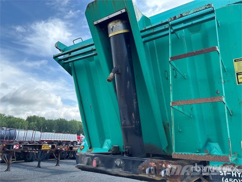  Asetrail 26 ft T/A End Dump Trailer Kipper