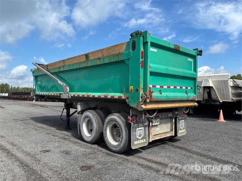  Asetrail T/A End Dump Trailer Kipper