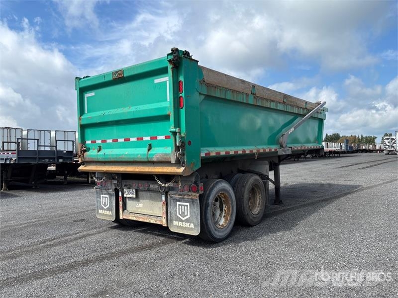  Asetrail T/A End Dump Trailer Kipper