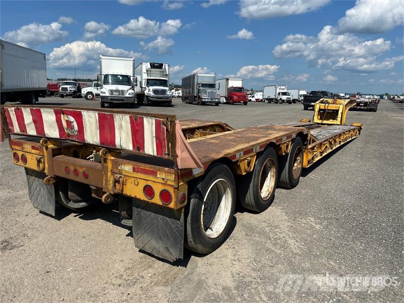 Aspen 50 ton Tri/A Removable Gooseneck Lowboy Trailer 平板拖车