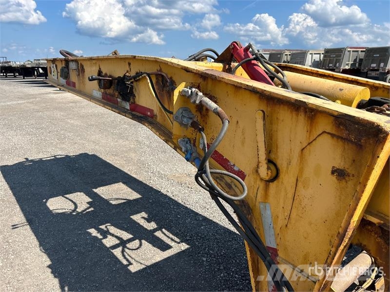 Aspen 50 ton Tri/A Removable Gooseneck Lowboy Trailer 平板拖车