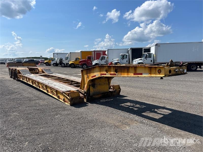 Aspen 50 ton Tri/A Removable Gooseneck Lowboy Trailer 平板拖车
