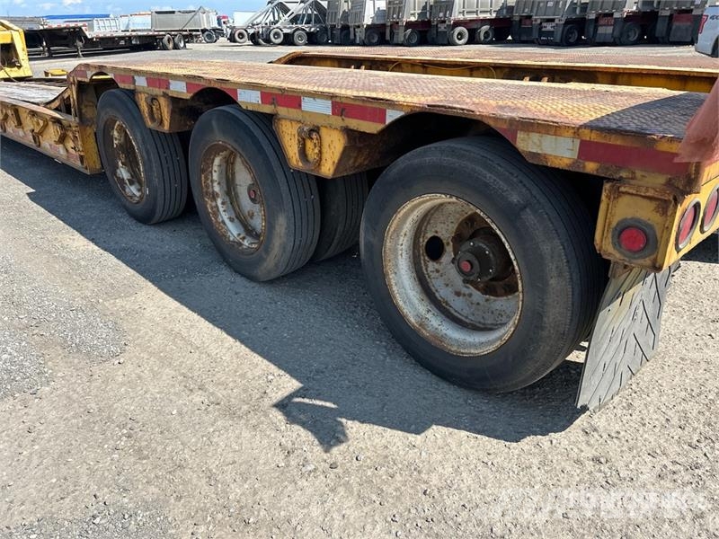 Aspen 50 ton Tri/A Removable Gooseneck Lowboy Trailer 平板拖车