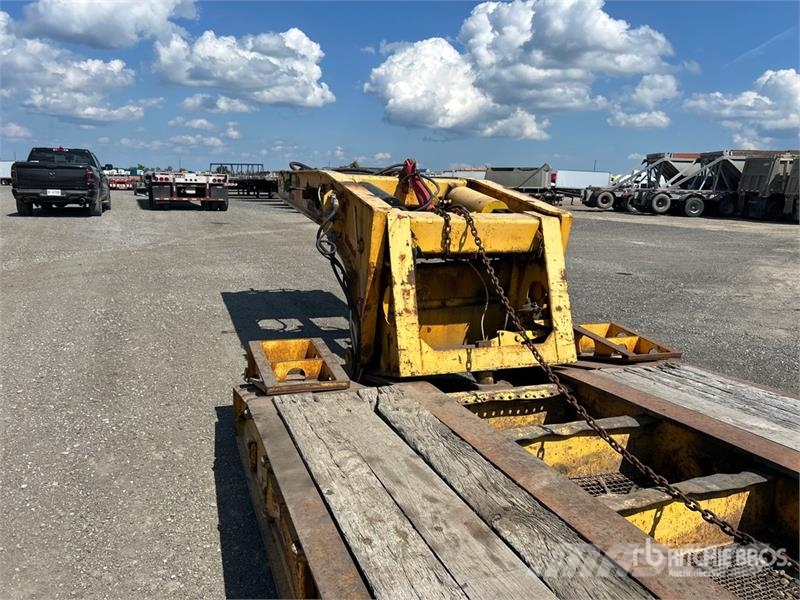 Aspen 50 ton Tri/A Removable Gooseneck Lowboy Trailer 平板拖车