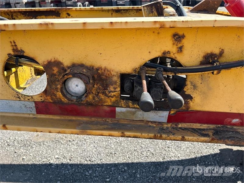 Aspen 50 ton Tri/A Removable Gooseneck Lowboy Trailer 平板拖车