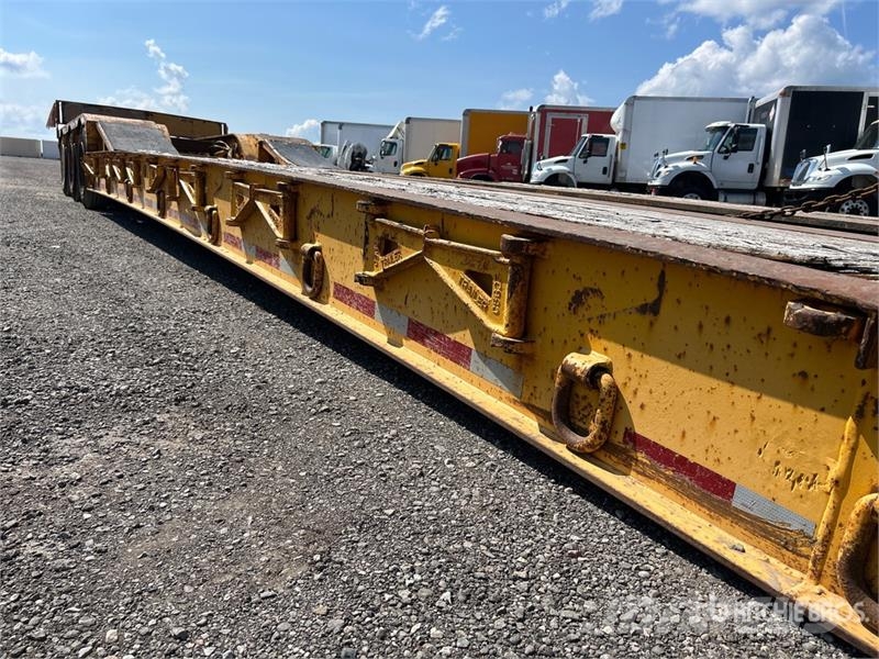 Aspen 50 ton Tri/A Removable Gooseneck Lowboy Trailer 平板拖车