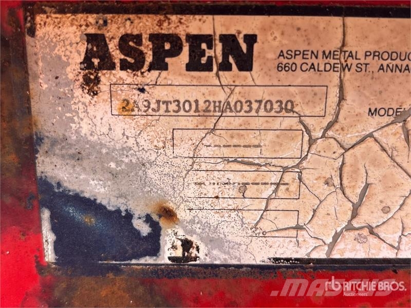 Aspen JT-30 S/A Heavy-Haul Jeep مقطورات أخرى