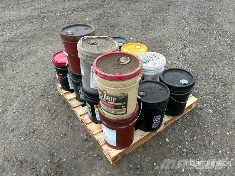 Assorted Fluid Pails Drugi deli