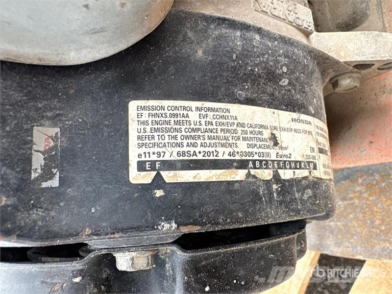 Atlas Copco of (1) Atlas Copco FP60 Vibratory Plate Compactor Vibrationsgeräte