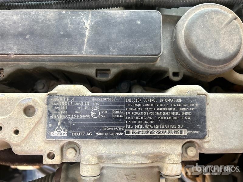Atlas Copco PAS100HF Trailer-Mounted Water Pump Veepumbad