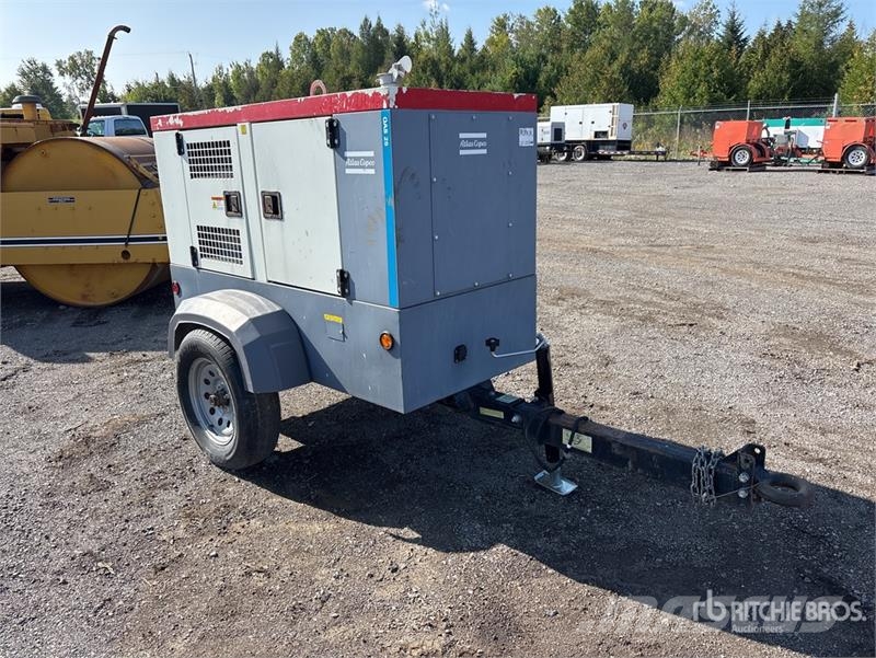 Atlas Copco QAS25IDFT4 20 kW Mobile Generator Set (Inoperable) Diesel Generatoren