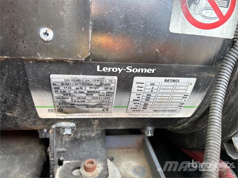 Atlas Copco QAS45 45 kVA Mobile Generator Set (Inoperable) Dízel áramfejlesztők