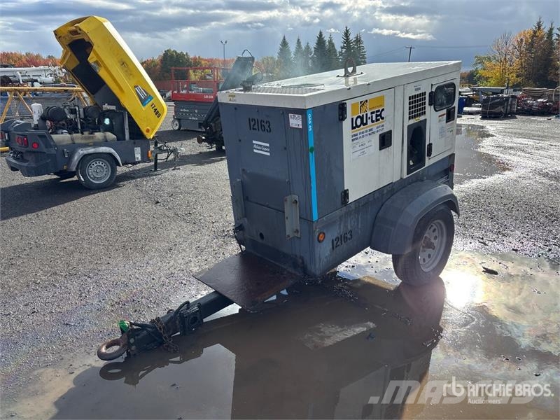 Atlas Copco QAS45 45 kVA Mobile Generator Set (Inoperable) Dízel áramfejlesztők