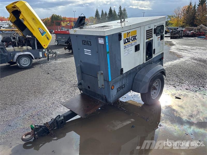 Atlas Copco QAS45 45 kVA Mobile Generator Set (Inoperable) Dízel áramfejlesztők