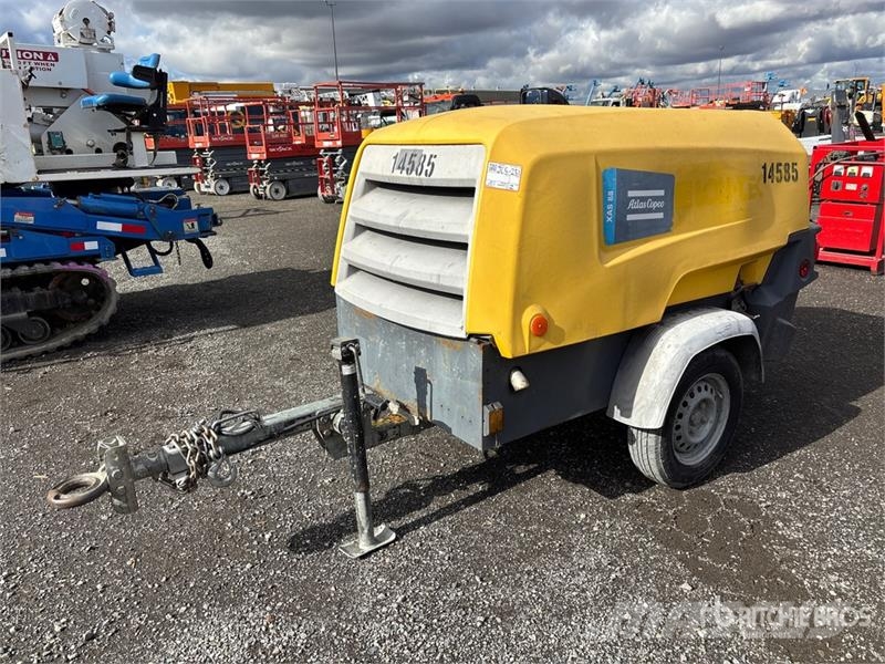 Atlas Copco XAS 88 5 m3/min Mobile Air Compressor مكابس