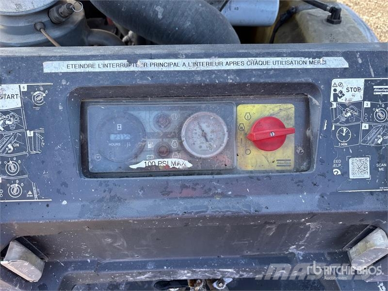 Atlas Copco XAS 88 Mobile Air Compressor Kompresszorok