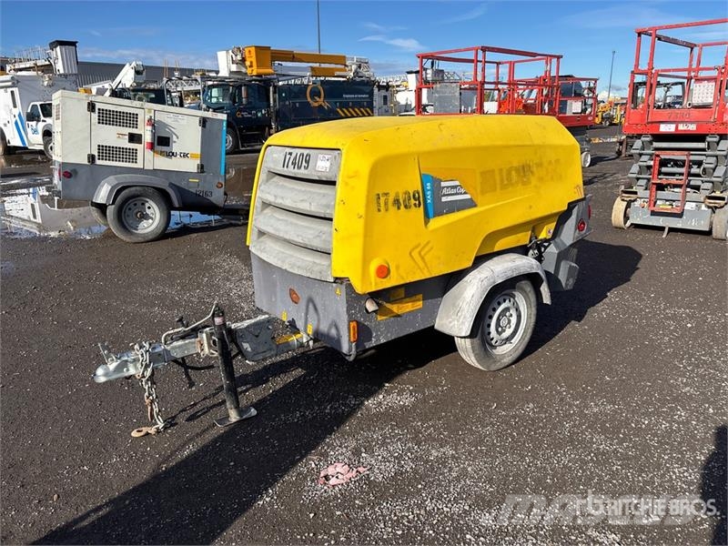 Atlas Copco XAS 88 Mobile Air Compressor Kompresszorok