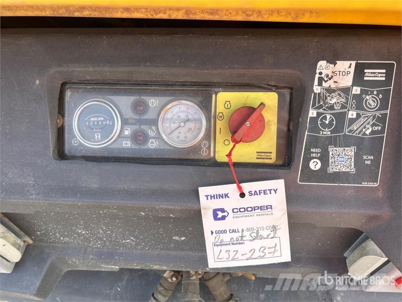 Atlas Copco XAS88 Mobile Air Compressor Kompresszorok