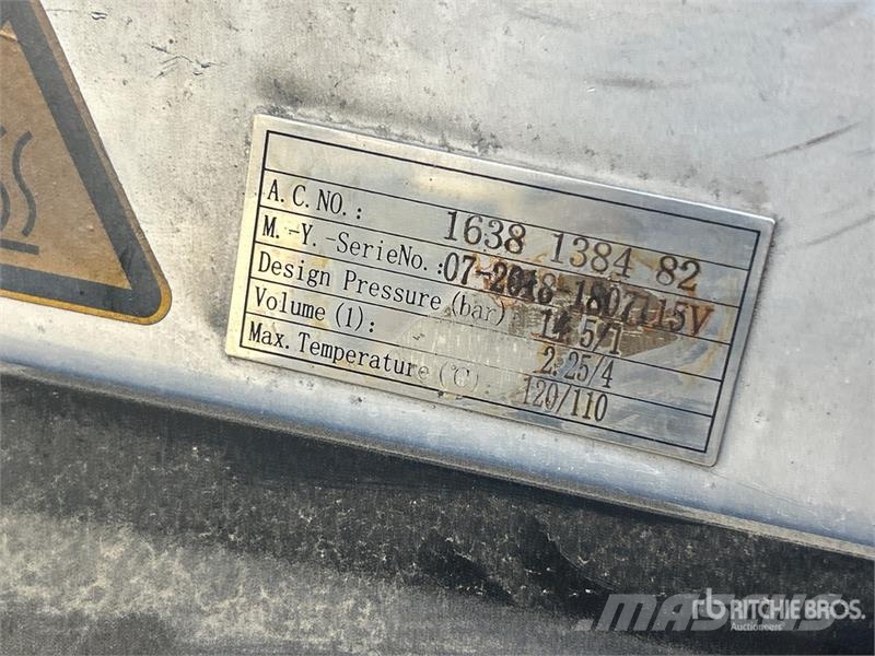 Atlas Copco XAS88 Mobile Air Compressor Kompresszorok