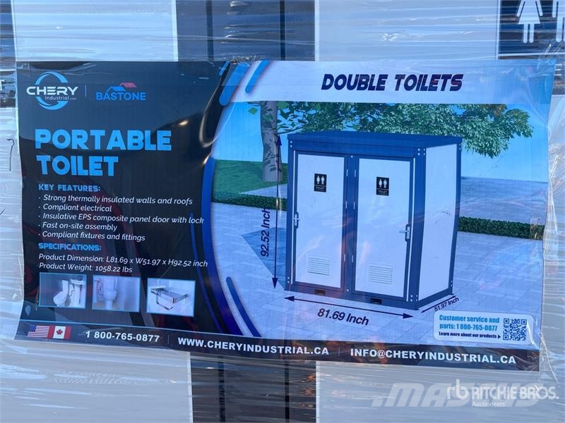 Bastone 2 Person Portable Toilet (Unused) Andere Zubehörteile