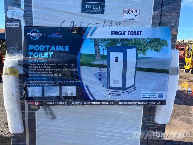  Bastone Portable Toilet مكونات أخرى