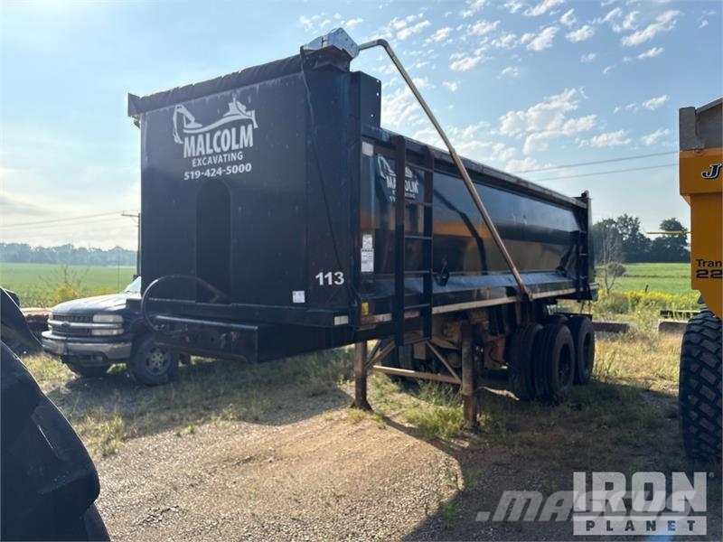  Beauroc 22 ft T/A End Dump Trailer Kipper