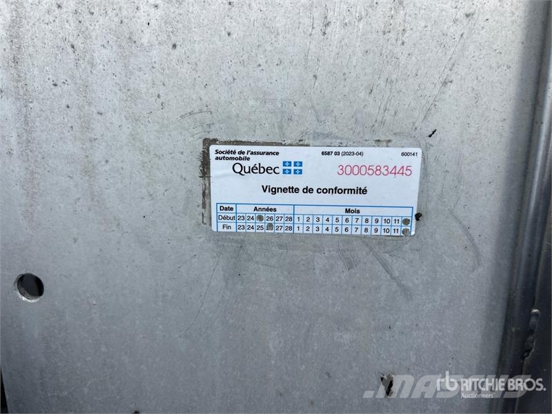 Bedard 46000 L Quad/A Tanker Trailer Tsisternhaagised