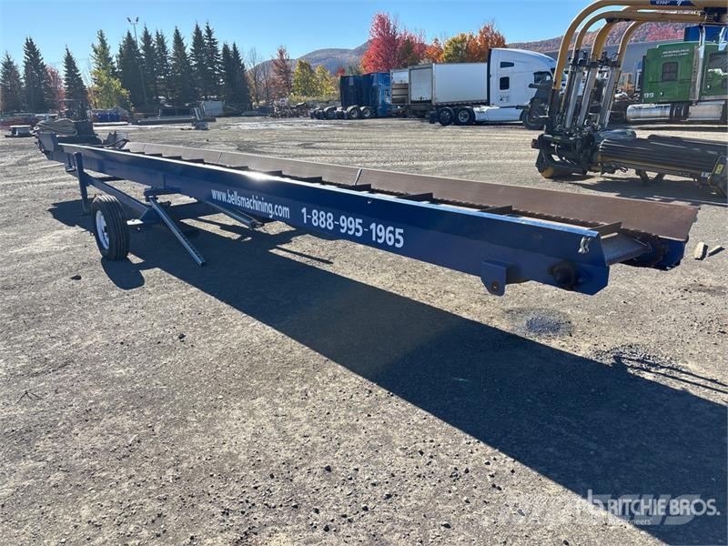  Bells 24 in x 32 ft Portable Transfer S/A Conveyor Outros Florestal